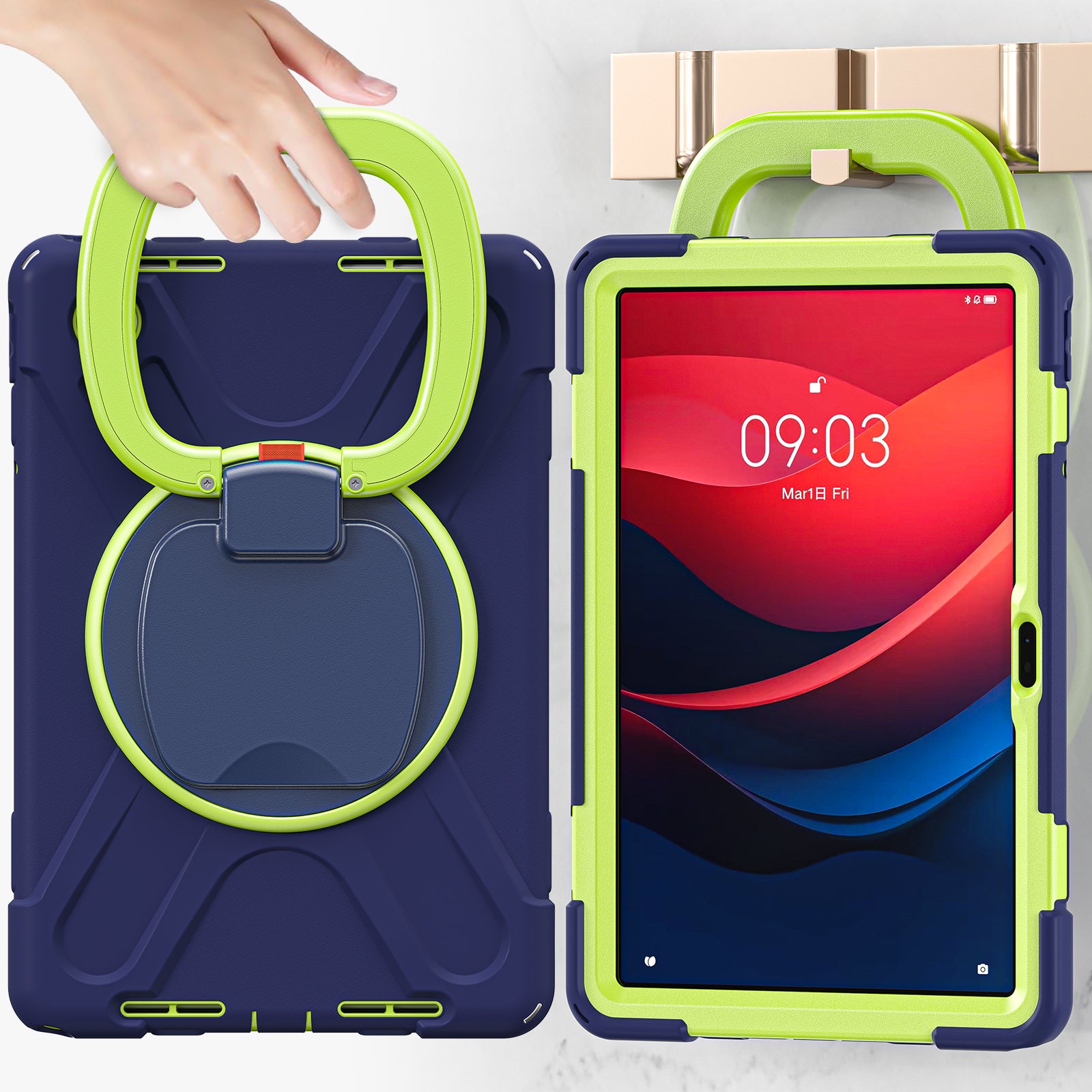 For Lenovo Tab M11 / Xiaoxin Pad 11 2024 TB-330FU 331FC Case Kickstand PC+Silicone Tablet Cover For Lenovo Tab M11 / Xiaoxin Pad 11 2024 TB-330FU 331FC Case Kickstand PC+Silicone Tablet Cover